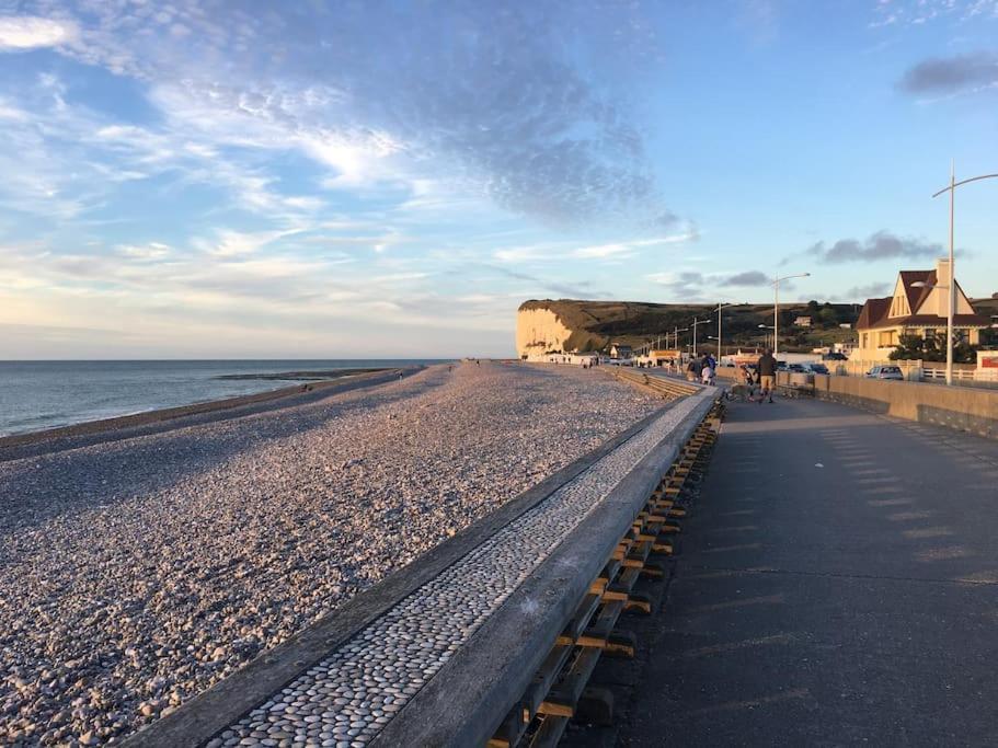 Albatros Studio A Moins De 50 Metres De La Plage, Vue Degagee Sur La Vallee Διαμέρισμα Veulettes-sur-Mer Εξωτερικό φωτογραφία