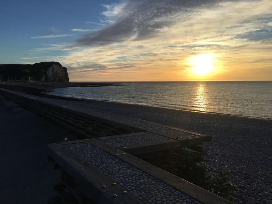 Albatros Studio A Moins De 50 Metres De La Plage, Vue Degagee Sur La Vallee Διαμέρισμα Veulettes-sur-Mer Εξωτερικό φωτογραφία